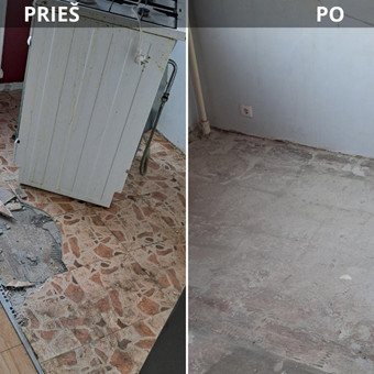 Plytelių demontavimas Alytus Airas nuotrauka 3
