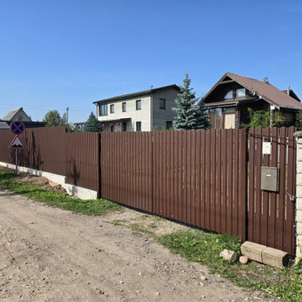 Skardinės tvoros Vilnius Deividas nuotrauka 5