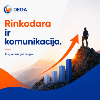 Rinkodaros ir komunikacijos paslaugos Vilnius DEGA - Gabrielė D. nuotrauka 2