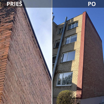 Istrupejusiu plytu tinkavimas ir padengimas dazais Kaunas Mb VertikaPro nuotrauka 12