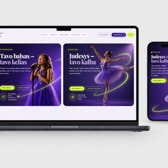Svetainių dizainas (web design) Vilnius Oliman nuotrauka 1