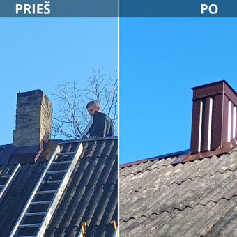 Kamino apskardinimas Šiauliai Ivanas nuotrauka 1