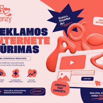 Reklamos internete kūrimas Vilnius Agenzy nuotrauka 3
