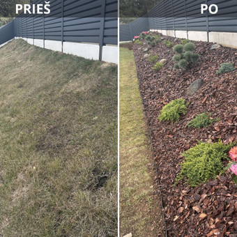 Šlaitų tvirtinimas ir apželdinimas Vilnius Darius Rupšlaukis nuotrauka 4
