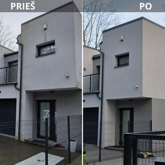 Fasadų plovimas Kaunas Algirdas Zemeckis nuotrauka 7