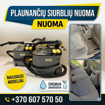PUZZI NUOMA Vilnius Karcher Nuoma nuotrauka 6