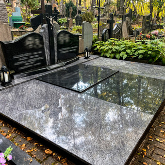 Granito plokštės kapams, dengimas Vilnius Žybartuva, UAB nuotrauka 3