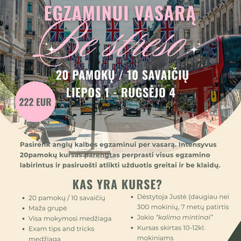 Anglų kalbos egzaminas be streso Vilnius Language Bar nuotrauka 8