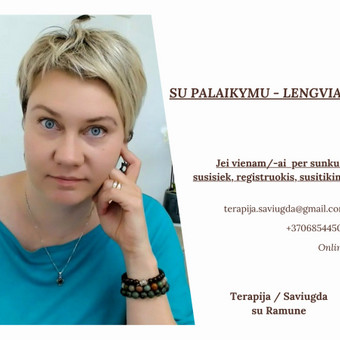 Psichologinė, emocinė pagalba Vilnius Ramunė Pilvinienė nuotrauka 1
