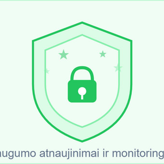 Saugumo atnaujinimai ir monitoringas Vilnius Lukas Aleksiejūnas nuotrauka 10