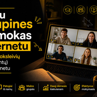 Matematikos mokymas grupėje Vilnius Nerijus Simanavičius nuotrauka 1
