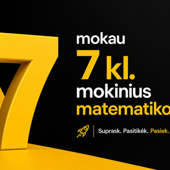MOKAU 7 KLASĖS MOKINIUS MATEMATIKOS Vilnius Nerijus Simanavičius nuotrauka 11