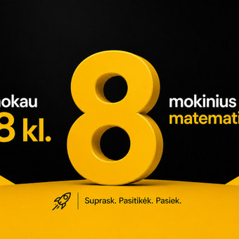 MOKAU 8 KLASĖS MOKINIUS MATEMATIKOS Vilnius Nerijus Simanavičius nuotrauka 12