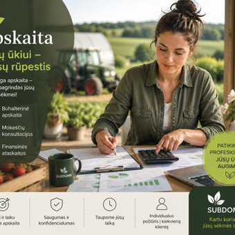 Ūkininkų buhalterinės paslaugos Vilnius UAB Subdoma nuotrauka 6