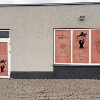 Reklaminių plėvelių klijavimas Kazlų Rūda Sandra nuotrauka 4