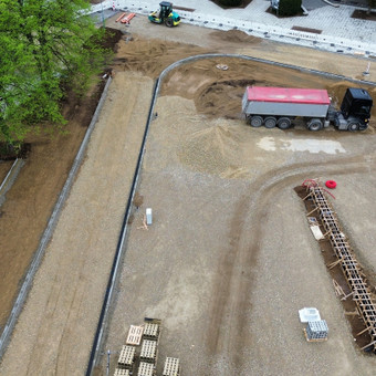 Trinkelių pagrindo paruošimas Kaunas UAB "Industrinė statyba" nuotrauka 3