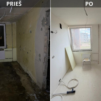 Sienų dažymas Vilnius Karolis Ilčiukas nuotrauka 3