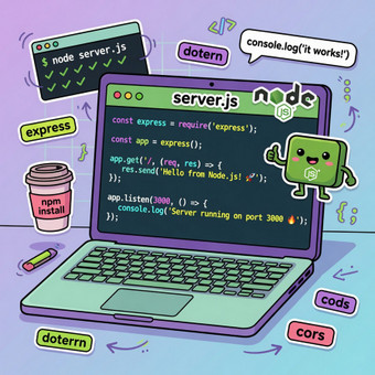 Programavimas su Node.js Kaunas Karolis Cibiras nuotrauka 3