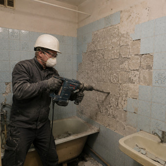 Plytelių demontavimas Panevėžys Griovimo Darbai nuotrauka 3
