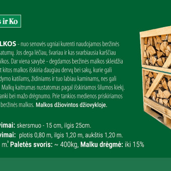 Skaldytos malkos Kretingos rajonas Vaidotas Varkojis nuotrauka 1