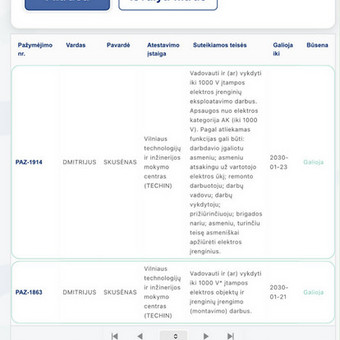Varžų matavimai Vilnius ElDiMar MB nuotrauka 4