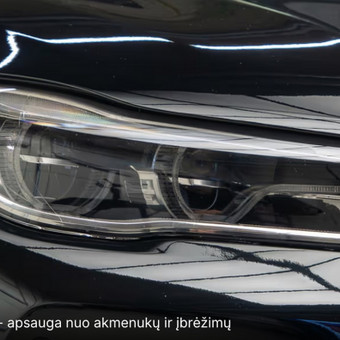 Automobilio žibintų apklijavimas ir tamsinimas apsaugine plėvele Vilniuje Vilnius Premium Auto Spa nuotrauka 6