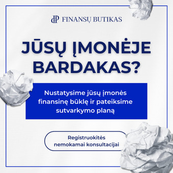 Buhalterio konsultacija Vilnius MB Finansų butikas nuotrauka 2
