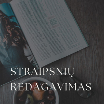 Straipsnių redagavimas Kaunas Dominyka Aleksaitė nuotrauka 3