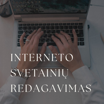 Interneto svetainių teksto redagavimas Kaunas Dominyka Aleksaitė nuotrauka 6