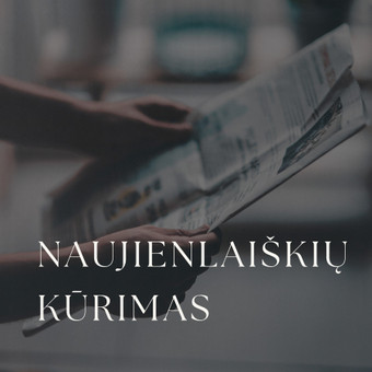 Naujienlaiškių kūrimas ir sklaida Kaunas Dominyka Aleksaitė nuotrauka 15