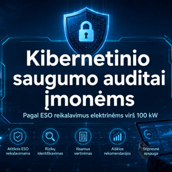 ISO/IEC 27001 pasirengimo ir atitikties auditas Kaunas MB "Energetikos konsultacijų grupė" nuotrauka 2