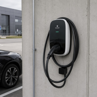 Elektromobilių krovimo stotelių montavimas ir pajungimas Kaunas Elssa Control nuotrauka 4