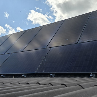 Saulės elektrinių montavimas Prienų rajonas MB INFRONEX nuotrauka 7