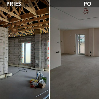 Sienų tinkavimas Kaunas APDAILOS LYDERIS "MB BUGARA" Kaunas nuotrauka 1