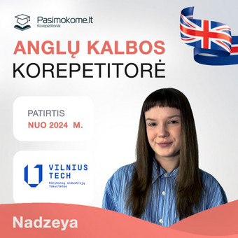 Anglų k. pamokos nuotoliu Vilnius Pasimokome.lt nuotrauka 4