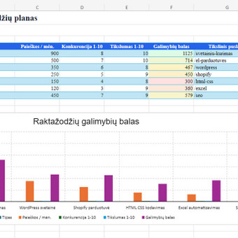 Bazinis SEO optimizavimas svetainei Klaipėda Dominykas Burneckis nuotrauka 7