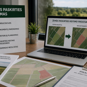 Žemės paskirties keitimas Vilnius Aja Estate - nekilnojamas turtas nuotrauka 8