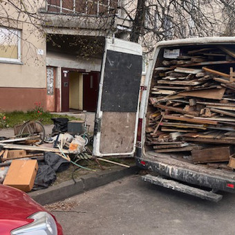 Stambiagabaritinių, statybinių, mišrių atliekų išvežimas utilizavimas Vilnius V1P Diamond Clean, MB nuotrauka 21