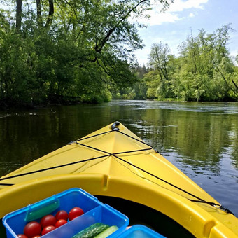Baidarių nuoma Žeimena Vilnius Žalčio turizmas nuotrauka 2