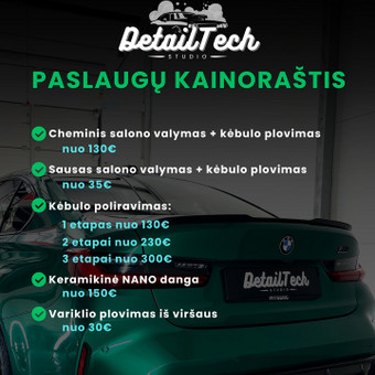 Automobilio paėmimas/pristatymas Vilnius DetailTech nuotrauka 5