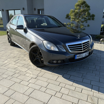 Mercedes Benz E (W212) 2.2l 100kw dyzelinas + automatinė pavarų dėžė Klaipėda Rentivo nuotrauka 5