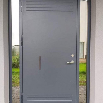 Lauko durys, montavimas Klaipėda UAB "ŠILUMOS SISTEMA" nuotrauka 4