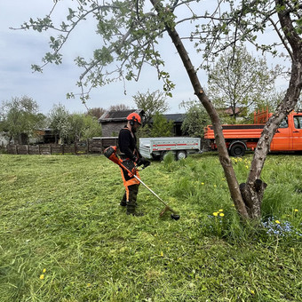 Žolės pjovimas Kaunas Saugus Pjūvis Arboristai nuotrauka 6