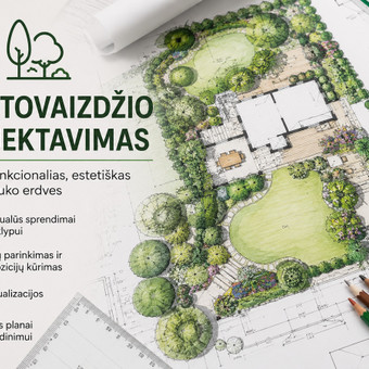 Kraštovaizdžio projektavimas Vilnius Urbana nuotrauka 16