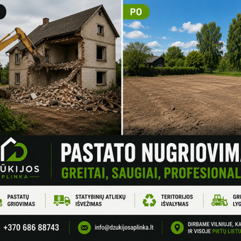 Pastatų griovimas Alytus UAB Motorclean nuotrauka 6