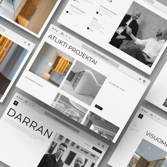 Svetainių dizainas (web design) Kaunas MB Indre Design nuotrauka 2