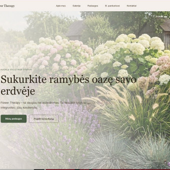 Svetainių dizainas (web design) Panevėžys Dominyka Karpačiauskaitė nuotrauka 1