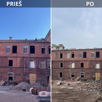 Stogų demontavimas. Klaipėda Kirita, MB nuotrauka 17