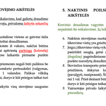 Nedidelės apimties tekstų redagavimas – 5 Eur už 1 puslapį.
Dėl didelės apimties (bakalauro, magistro, knygų ar pan.) darbų redagavimo ~ susisiekite su manimi ir sutarsime mums abiems tinkamą kainą. Kaunas Kristina Matukaitė nuotrauka 8 Redagavimas Kaunas Kristina Matukaitė nuotrauka 8