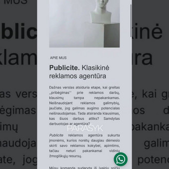 Reklamos internete kūrimas Kaunas MB Publicite nuotrauka 2